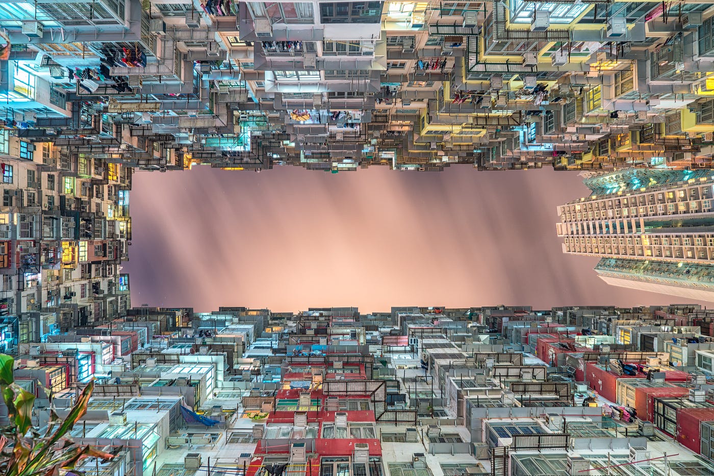 Hong Kong Quarry Bay looking up
