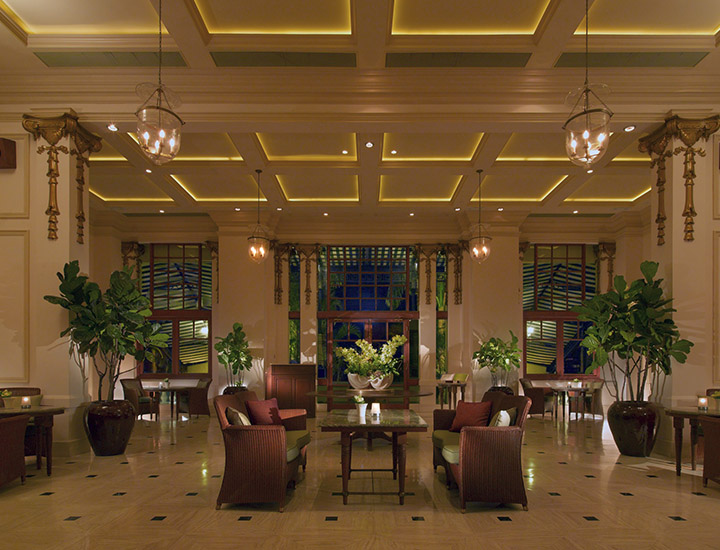 The Verandah colonial lobby